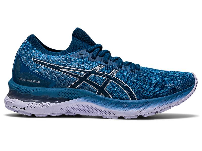 Sapatilhas Running Asics GEL-NIMBUS 23 Knit Mulher Cinzentas, 7199A330.123